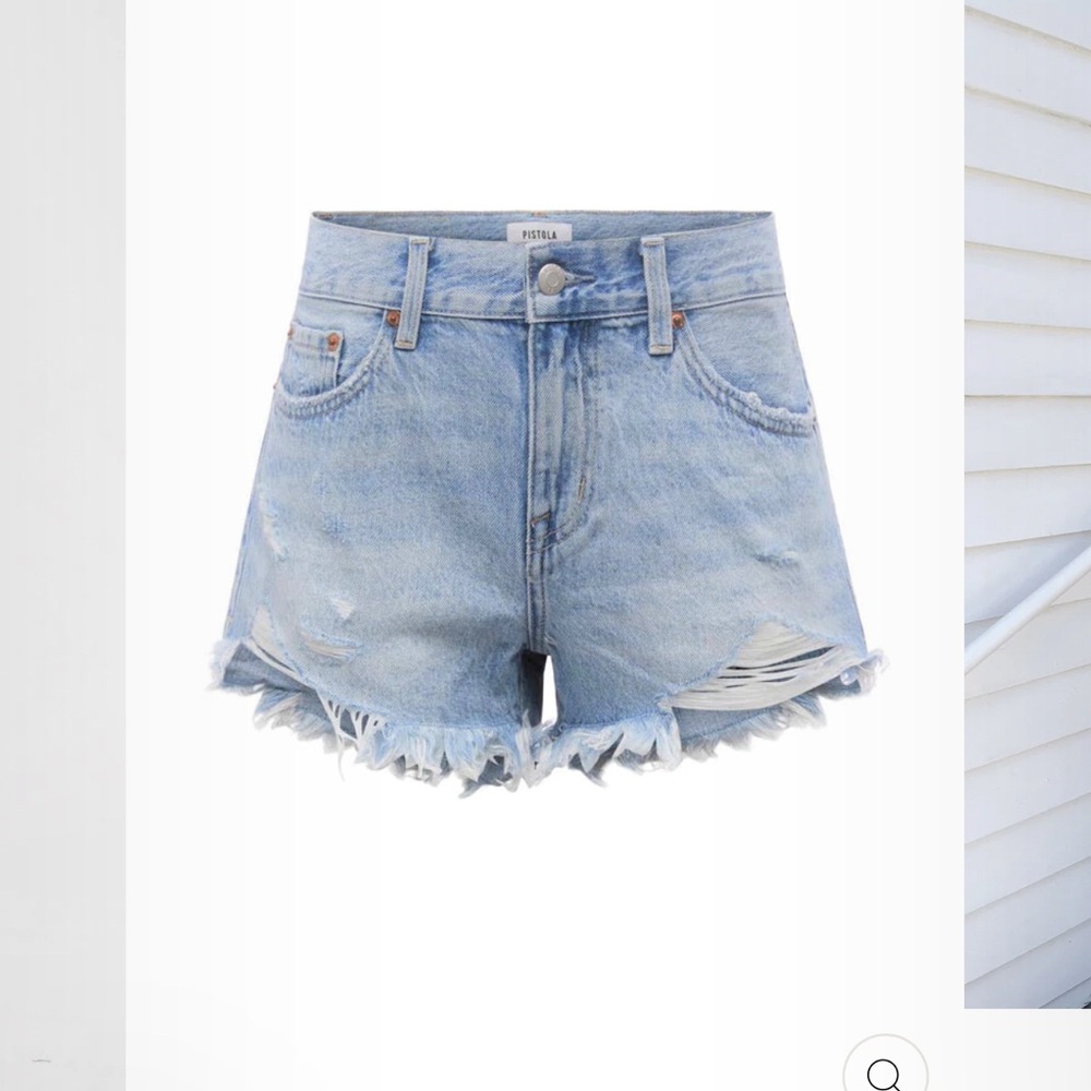 Pistola Gigi low rise cut off shorts